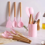 CONJUNTO DE UTENSÍLIOS DE COZINHA DE SILICONE 12 PÇS - BETTER LIFE